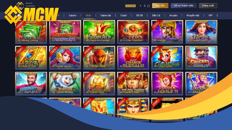 Những tựa game Slot MCW phổ biến nhất hiện nay