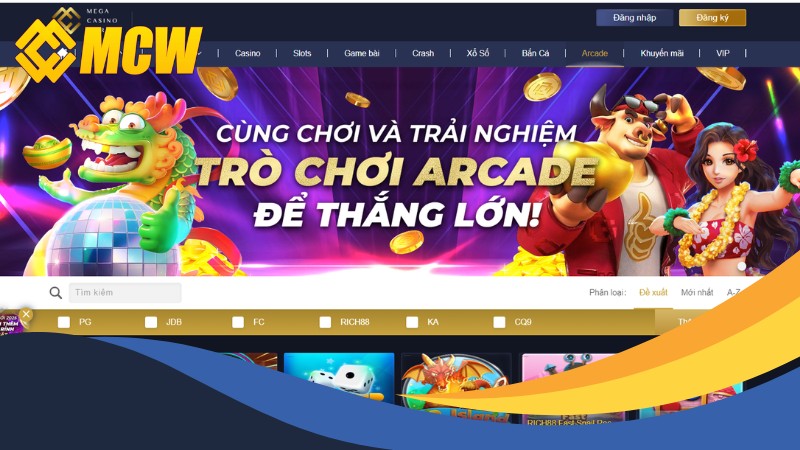 Tổng quan về Arcade MCW